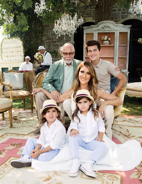 celine dion family photos.